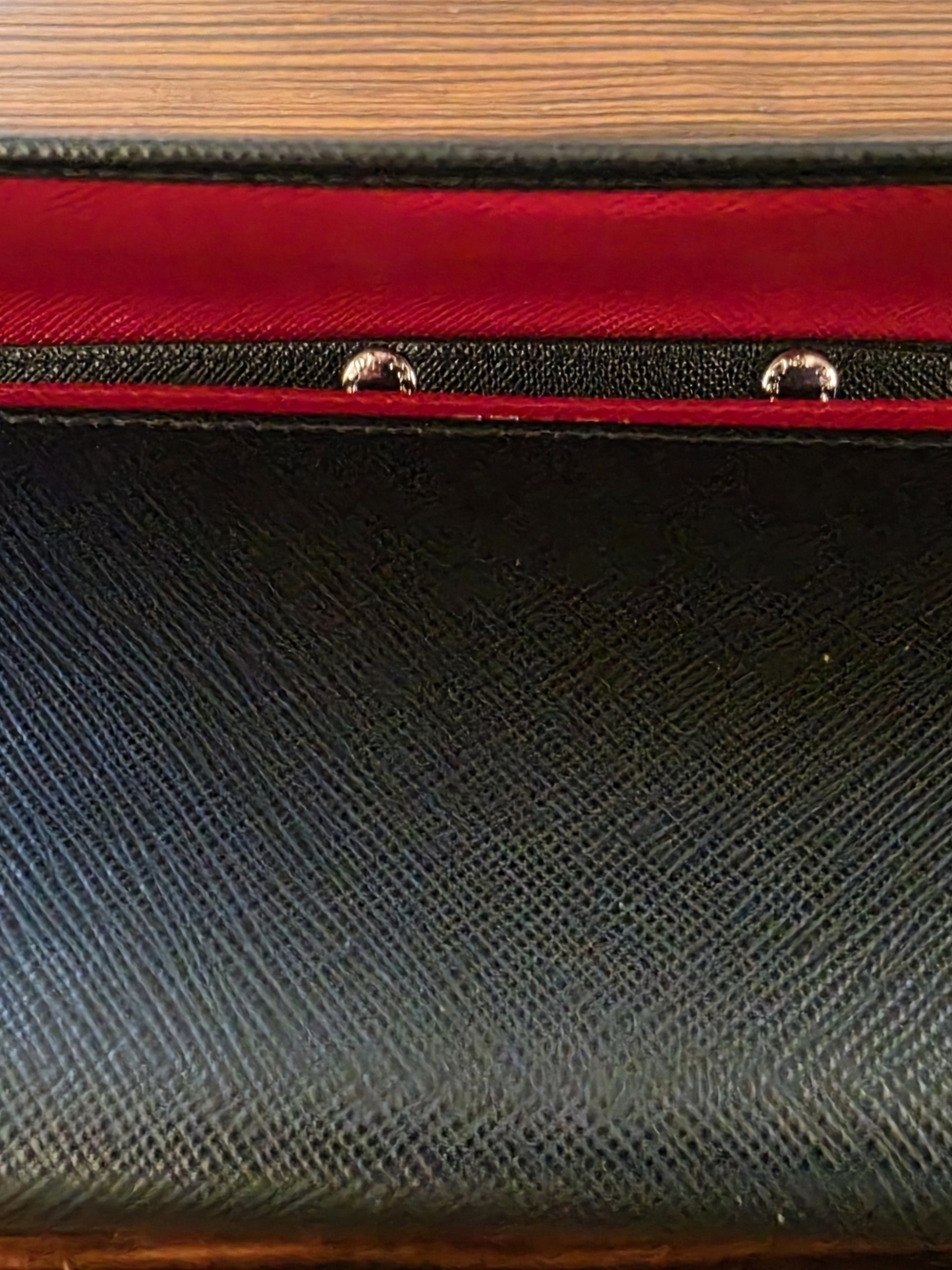 Prada Black Saffiano Chain Wallet Crossbody - Picture 12 of 13